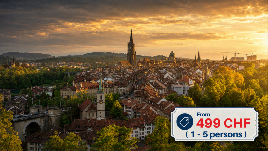 Bern City & Panoramic Views Private Day Tour
